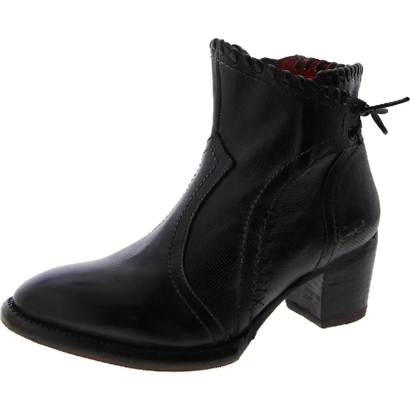 Bed Stu Womens Leather Padded Insole Booties