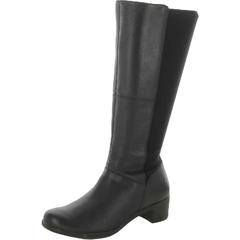 Dansko Womens Leather Riding Knee-High Boots