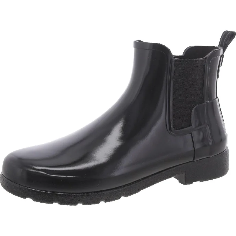 Hunter Womens Chelsea Outdoor Rain Boots