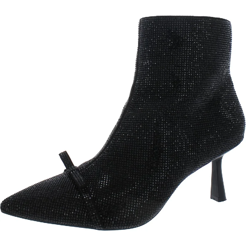 INC Womens Delphia Embellished Heels Ankle Boots