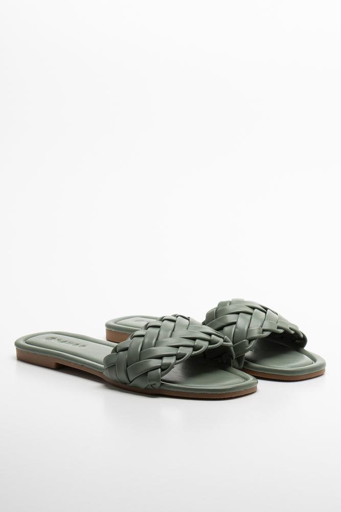 Braided Mule Sandal