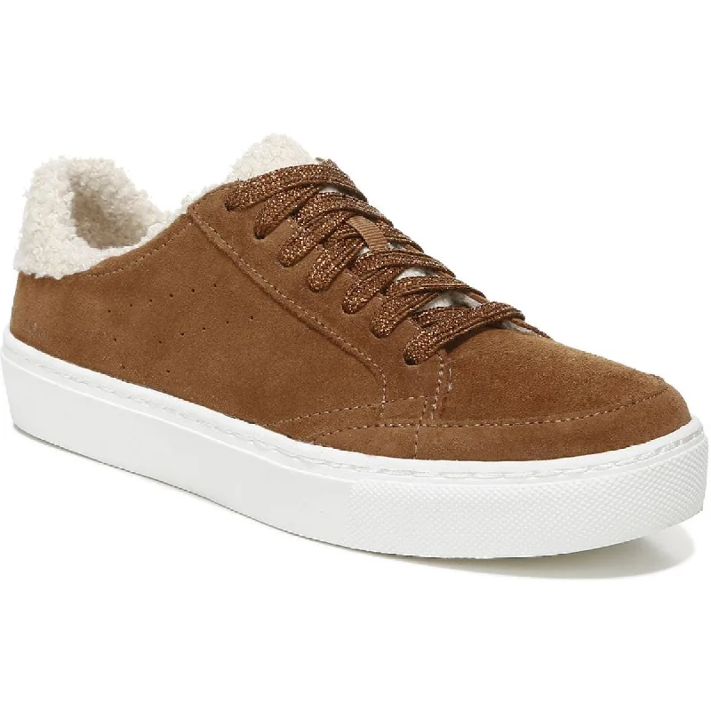 Dr. Scholl's Shoes Womens All In Cozy Suede Casual and Fashion Sneakers