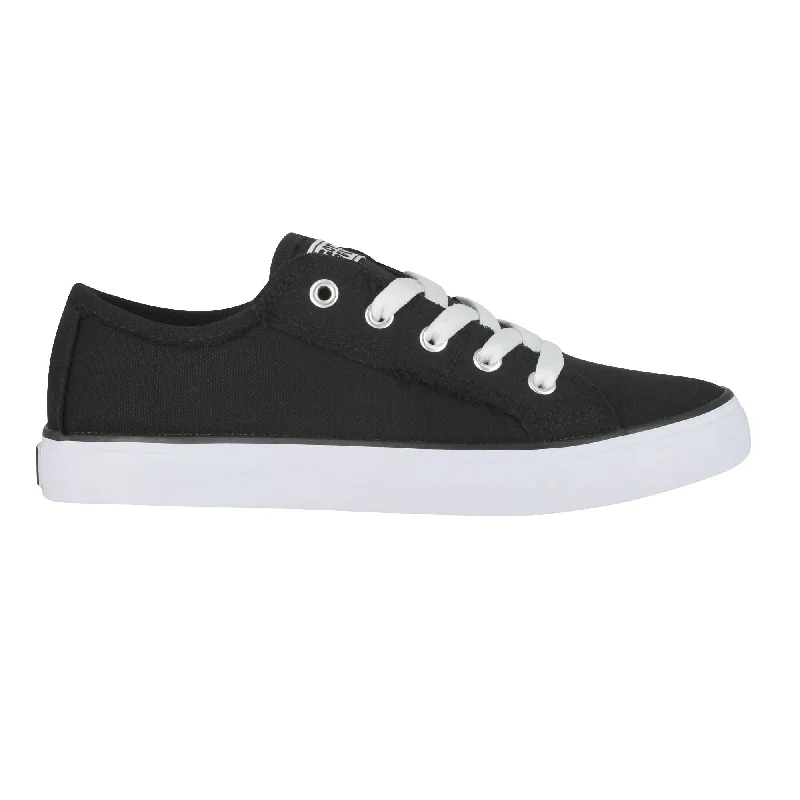 Gotta Flurt Girl's Classic II Black Canvas Low-Top Sneaker