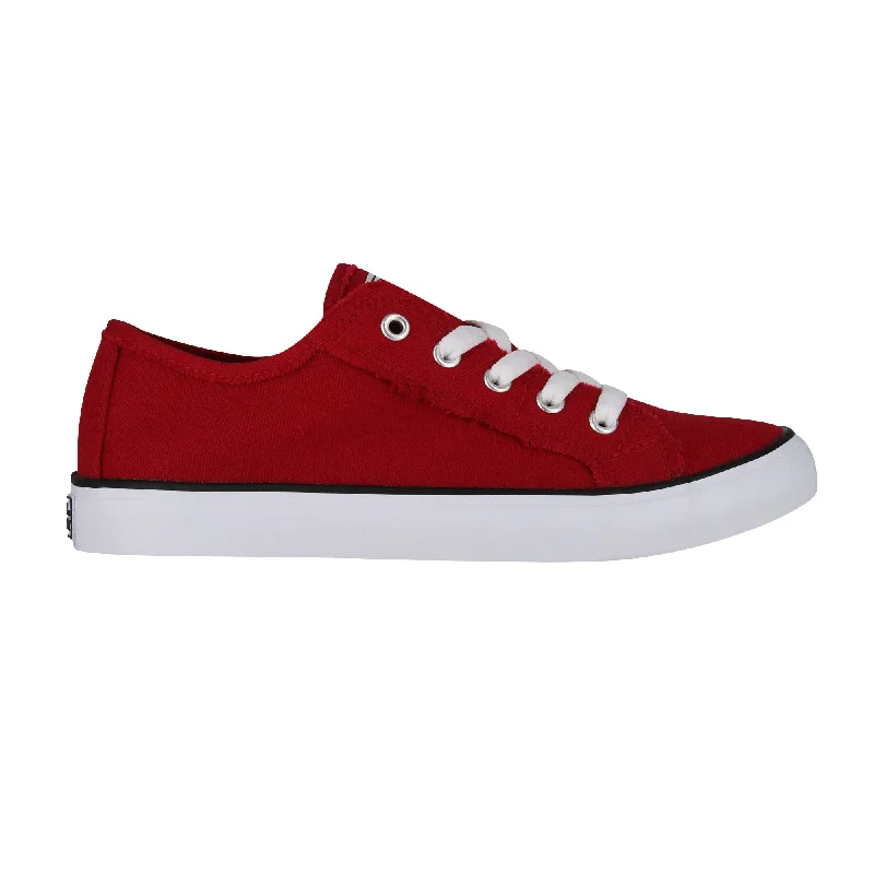 Gotta Flurt Girl's Classic II Red Canvas Low-Top Sneaker