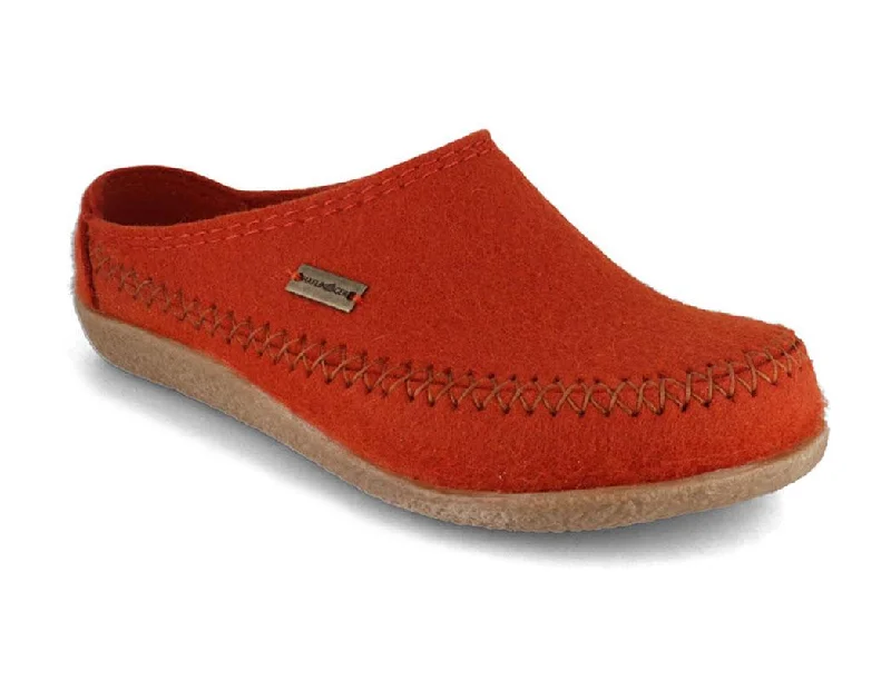 HAFLINGER Women Clogs 'Blizzard Credo', fox