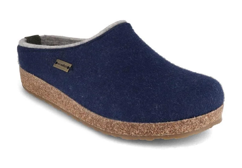 HAFLINGER Women Men Felt Clogs 'Grizzly Kris', jeans