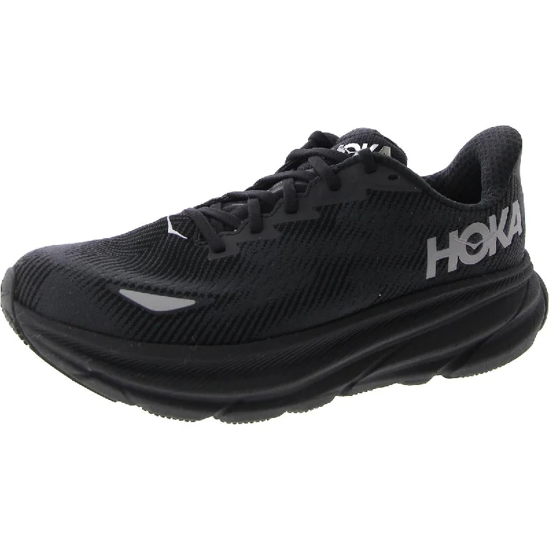 Hoka One One Womens Clifton 9 GTX Fitness Workout Running & Training Shoes