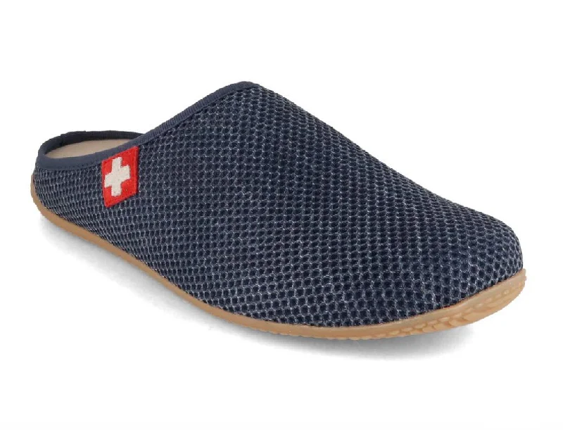 Living Kitzbühel Unisex 'Mesh Slippers', navy