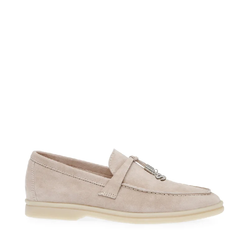 Portland Flat Shoe BONE SUEDE