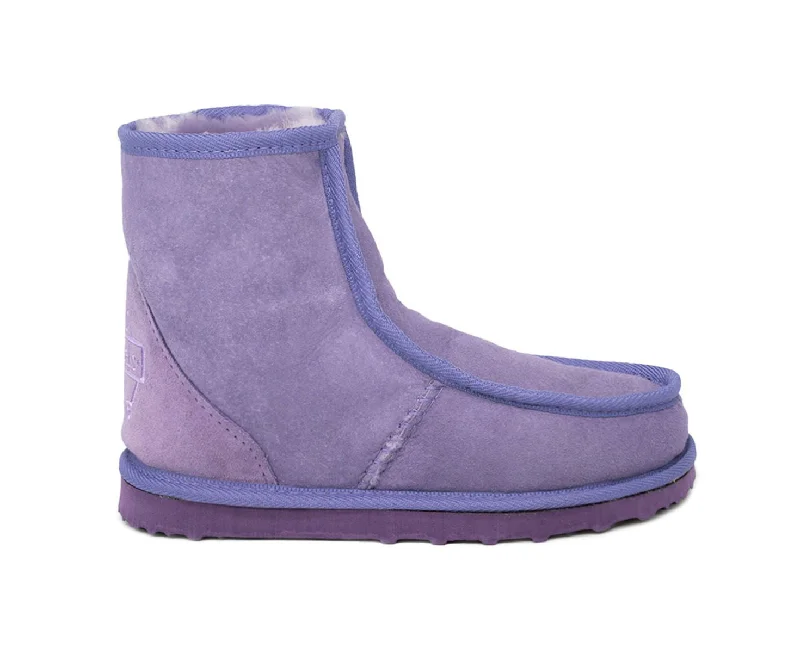 Short Bound Sheepskin Boot