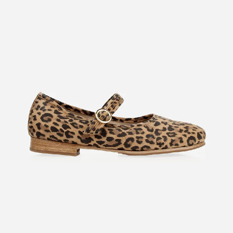 The Modern-Day Mary Jane Leopard Nubuck