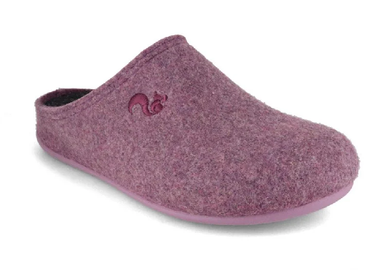 Thies Women recycled felt 'Slippers', lilac