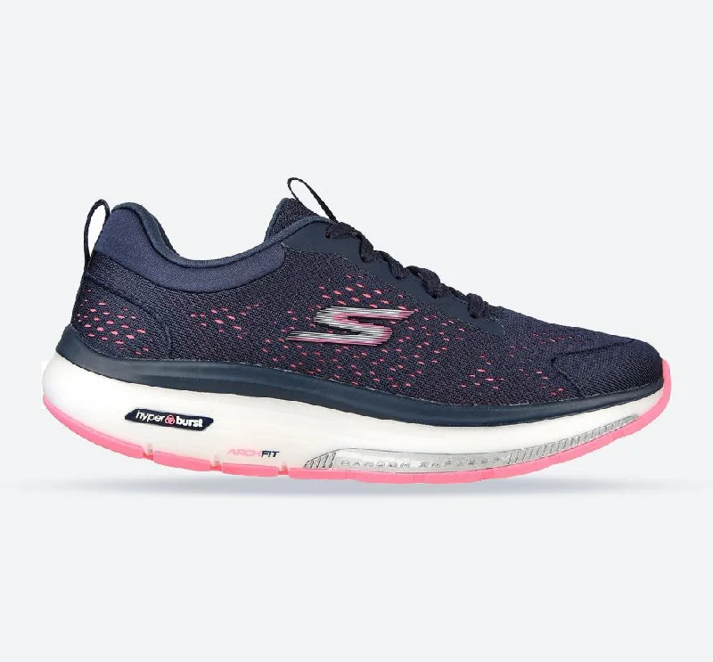 Women's Wide Fit Skechers 124933  Go Walk Workout Walker Sneakers